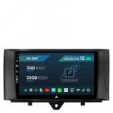 Cumpara ieftin Navigatie Smart For Two (2010-2015), Android 12, P-Octacore 2GB RAM + 32GB ROM, 9 Inch - AD-BGP9002+AD-BGRKIT409
