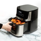 Friteuza cu aer - Airfryer - XXL - fibra de incalzire jos-sus - 230V - 7,5L, Bewello