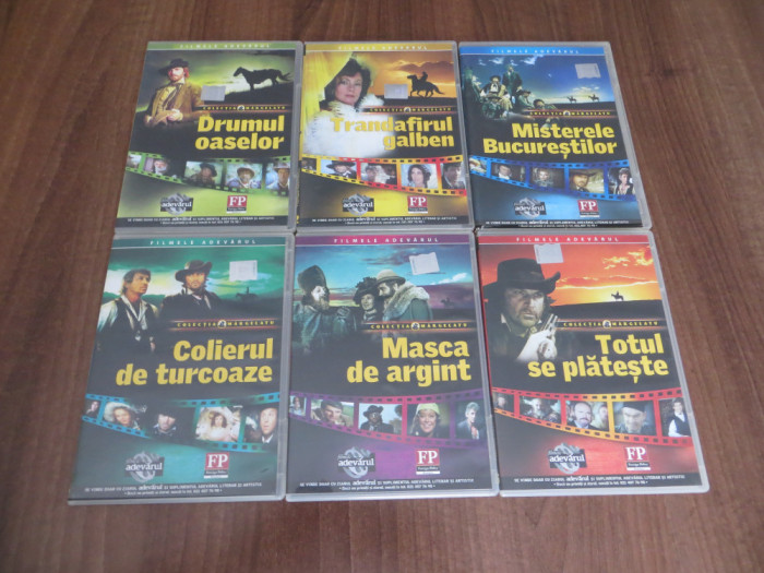 Colectia Margelatu (Florin Piersic) filme romanesti, DVD-uri originale