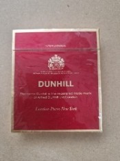 Dunhill pachet de tigari plin sigilat de colectie