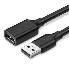 Adaptor Cablu Ugreen USB (femă) - USB (tată) 1m Negru (10314)