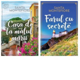 Pachet Santa Montefiore: 1. Casa de la malul marii; 2. Farul cu secrete - Ana Dragomirescu, Santa Montefiore, Valentina Georgescu