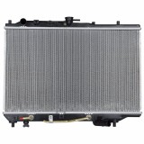 Radiator Mazda 323 85-/89-94, motor: 1.6, 1.8, 648x390x16, Aluminiu/ Plastic brazat, B55715200B; B55715200C