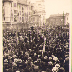 HST P1542 Poză Teodor Neș manifestație antirevizionistă Oradea anii 1930