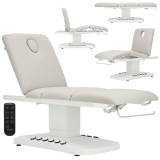 Pat pentru masaj electric pentru salon cosmetic pedichiură &icirc;ncălzire reglare comandă pedală + telecomandă 3 actuatoare Verona