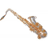Saxofon Tenor ARGINTIU clape aurii Karl Glaser Saxophone Bb
