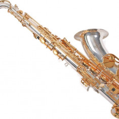 Saxofon Tenor ARGINTIU clape aurii Karl Glaser Saxophone Bb