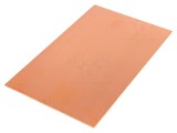 Placă Laminată FR4 1.5mm 160x100mm Epoxidică
