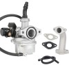 Carburator ATV 125cc cu Gat + Garnitura Textolid, Soc Manual - TMMP