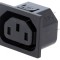 Conector Alimentare AC Soclu Mamă 10A 250V IEC 60320