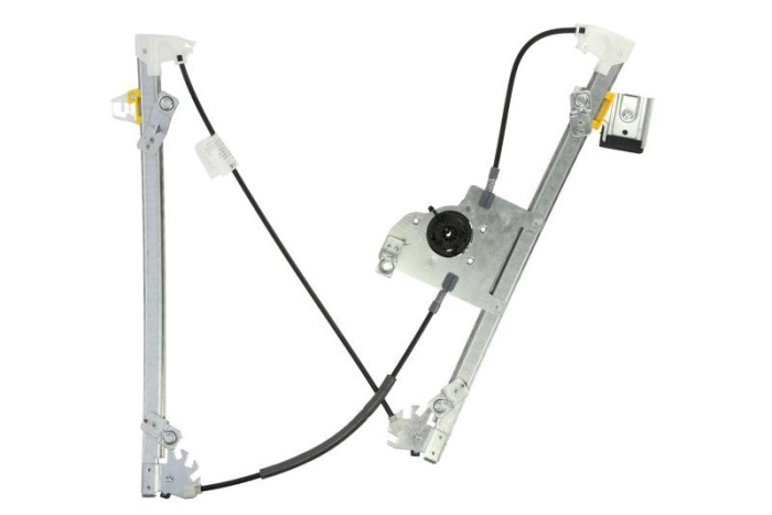 Macara geam fara motoras Citroen C3 Picasso, 10.2008-, Fata partea Dreapta, Aftermarket