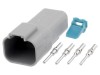 Conector Cablu-Cablu Amphenol AT04-4P-KIT01, 4 Pini, Crimpat, IP67/IP69K, Mufa Tata