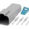 Conector cablu-cablu 4 pini crimpat