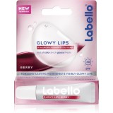 Labello Glowy Lips Berry balsam de buze colorat cu acid hialuronic SPF 30 10 ml