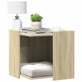 VidaXL Cutie litieră pisici stejar sonoma 53x53x51 cm lemn prelucrat