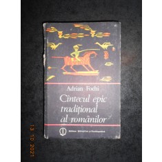 ADRIAN FOCHI - CANTECUL EPIC TRADITIONAL AL ROMANILOR (1985, editie cartonata)