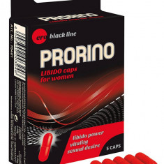 Prorino Black Line - Capsule pentru Creșterea Libidoului la Femei, 5 caps.