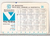 bnk cld Calendar de buzunar 1969 - Magazinul Victoria