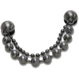Jibbitz Crocs Double Black Gem Chain, Crocs Jibbitz