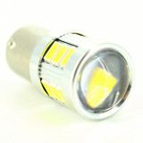 Bec O Faza TV BA15S 5630 18SMD Alb CanBus 9V-30V Nonpolar JSUN09 080817-5, General