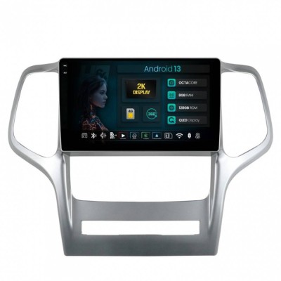 Navigatie 2K Jeep Grand Cherokee (2010-2013) 8GB RAM Android 13 Octacore Slot Sim 4G DSP GPS Wi-FI Carplay Android Auto USB Bluetooth Waze Touchscreen foto