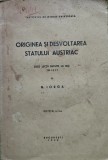 Originea și desvoltarea statului austriac Iorga - 1938 - N. Iorga (@O110)