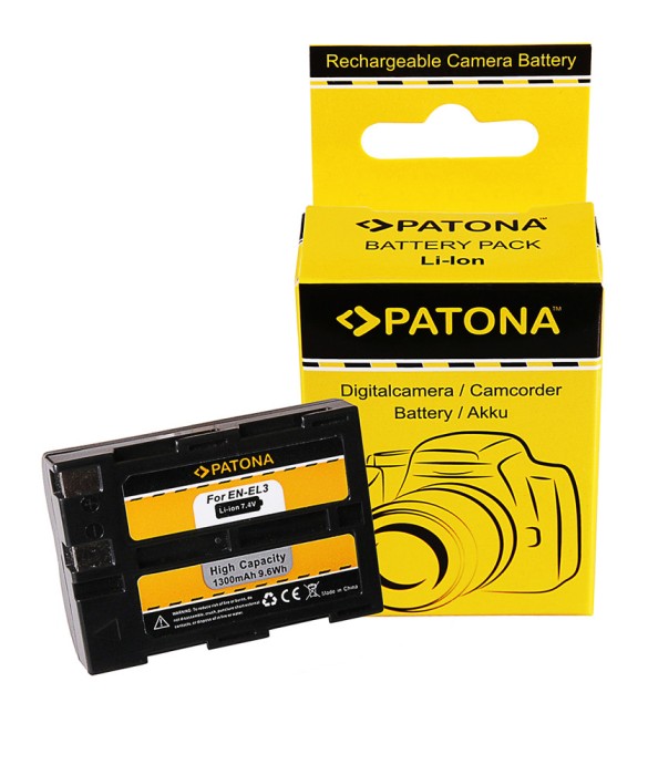Acumulator /Baterie PATONA pentru EN-EL3 NIKON D50, D70, D100 SLR SD9- 1035
