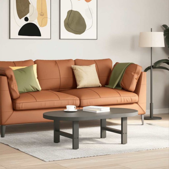 vidaXL Picioare pentru măsuță de cafea antracit, 2 buc., 50x(30-31) cm, oțel 4013262