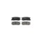 Placute frana MITSUBISHI PAJERO II Canvas Top V2 W V4 W ATE 13046059812