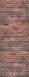 Lambriu PVC Vilo Motivo Red Brick, rosu + gri, 0.8 x 25 x 265 cm