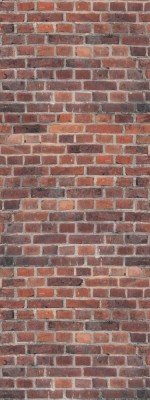 Lambriu PVC Vilo Motivo Red Brick, rosu + gri, 0.8 x 25 x 265 cm foto