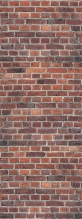 Lambriu PVC Vilo Motivo Red Brick, rosu + gri, 0.8 x 25 x 265 cm