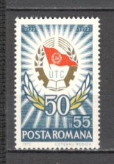Romania.1972 50 ani utc ZR.443