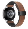 Curea Piele Maro 20mm 22mm Smartwatch Samsung Galaxy Watch 7 6 5 4 Active 2 Huawei GT 5 GT4 Amazfit GTR GTS Bip Xiaomi Garmin