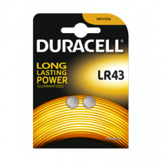 Duracell G12 / LR43 / 186 baterii (Duo Blister) Conținutul pachetului 1x Blister foto