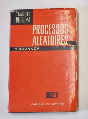 PROCESSUS ALEATOIRES par Y. ROZANOV , 1975 foto