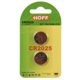 Baterie Hoff CR2025, 3V, litiu, 2 buc