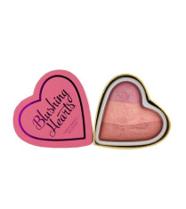 Blush Iluminator Makeup Revolution I Heart Makeup Blushing Hearts Candy Queen of Hearts 10g foto