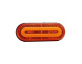 Lampa Gabarit LED Fristom, 12.1x4.7cm, Galbena, 12-36V, cu Suport &amp; Cablu, Omologare E9, EMC
