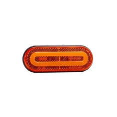 Lampa laterala gabarit cu suport 12,1x4,7, LED, galbena , cu cablu
