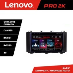 Navigatie Toyota Auris 2013-2018 Lenovo 8 core QLED 2K 8+256 360 Android Waze USB Navigatie Internet Youtube Radio CarStore Technology