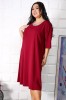 Rochie Eleganta Sandra Bordo - 50Marimea, Yves