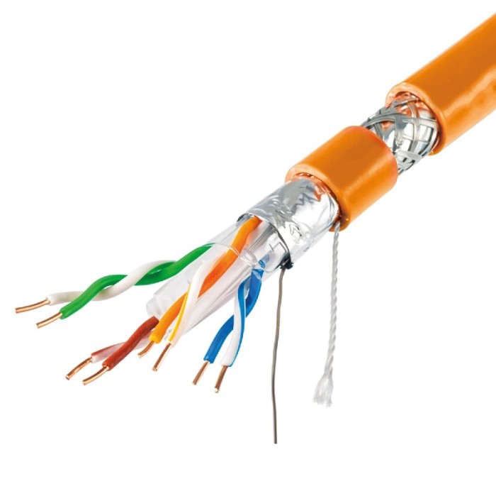 Cablu de retea SFTP perete Cat.6A (500 m) BC &ndash; 4P 23AWG SOLID &ndash; Fluke Pass Best CarHome