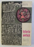 ISTORIA ANTICA - MANUAL PENTRU CLASA A V -A de BICHMAN ELIZA si GEORGIAN LUCIA , 1973 , * PREZINTA HALOURI DE APA