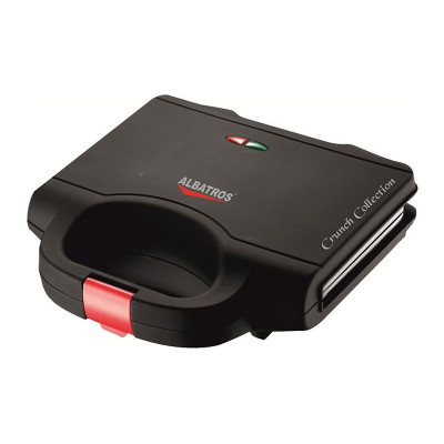 Sandwich Maker Albatros S2B-750, 750 W, Negru foto