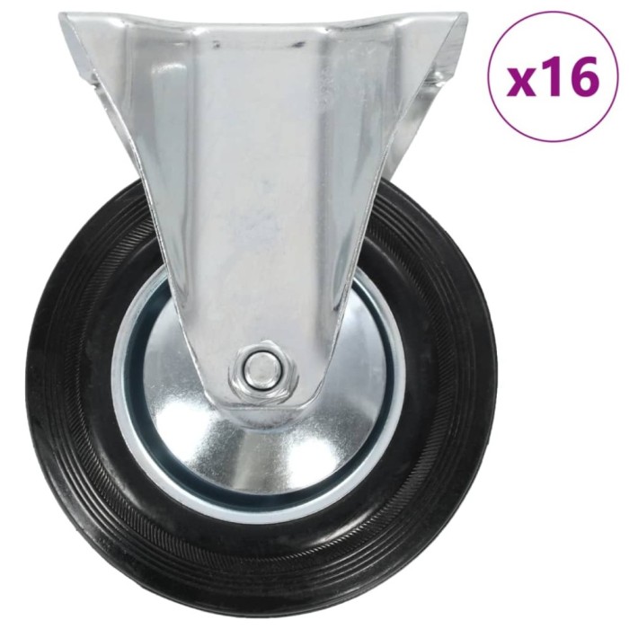 Roti fixe, 16 buc., 160 mm