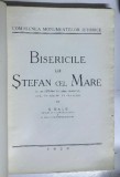 Carte "Bisericile lui Stefan cel Mare" de G. Bals, Editia 1925, Bogat Ilustrata, 330 Pagini, Format 32.5 x 24 cm, Coperta Brosata