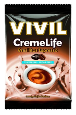 Bomboane cremoase VIVIL Cr&amp;egrave;me Life Classic Brasilitos Espresso fara zahar - 1 kg foto