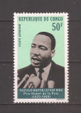 Congo 1968 - Comemorarea Martin Luther King, MNH