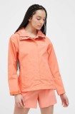 Helly Hansen geacă de ploaie Seven femei, culoarea portocaliu, 62066